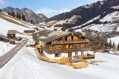 Image de Appartement à la ferme avec vue sur montagnes