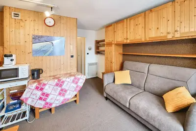 Image de Studio + coin cabine vue montagne 4 personnes - Confort