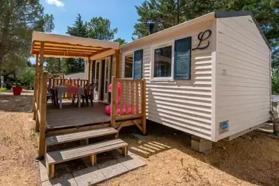 Image de Mobil-home Aqua 3 pièces 4 personnes terrasse semi-couverte + Tv