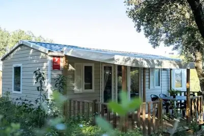 Image de Mobil-home Aqua 4 pièces 6 personnes Climatisé Terrasse Semi-Couverte