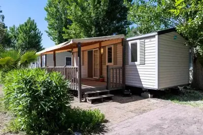 Image de Mobil-home Aqua 3 pièces 4 personnes Climatisé Terrasse Semi-Couverte