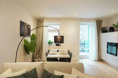 Image de Stylisches Design Boutique-Apartment - inkl. Kaffeevollautomat & Ambilight