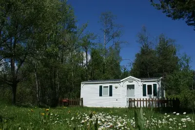 Image de Mobil home cosy pour 4 personnes avec salon de jardin à Guillestre