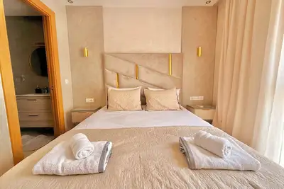 Image de The Blush Garden Apt with Pools and beach access in Taghazout Bay