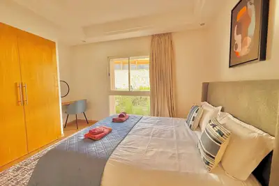 Image de The Blue Anchor with pools views and beach access in Taghazout Bay