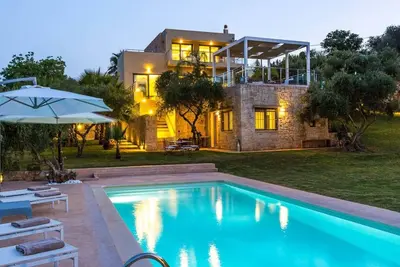 Image de Villa Lefteris, Pool, Sea view, Gym, Luxury, Quiet