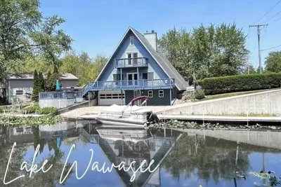 Channel Front A-frame Retreat