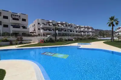 Image de Appartement charmant à San Juan de los Terreros, accès piscine commune, proche plage pour 4 pers.