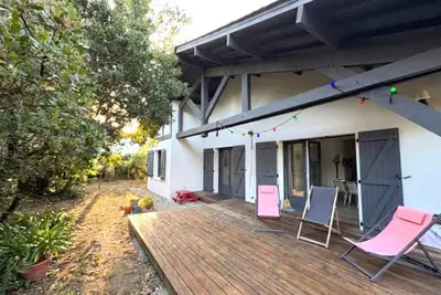 Image de Villa moderne à Grand-Piquey proche du Bassin d'Arcachon, capacité 7 personnes