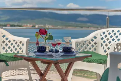 Image de Appartement d'une chambre prés de la plage Arbanija, Ciovo (A-13576-b)