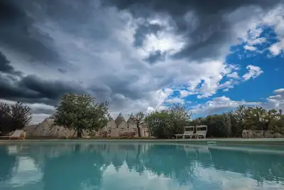 Image de Bel appartement pour 4 personnes avec climatisation, Wifi, piscine et Tv, près de Alberobello