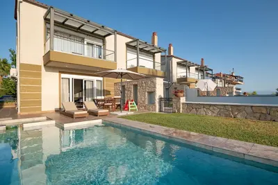 Private pool, sea views, and an idyllic Halkidiki setting