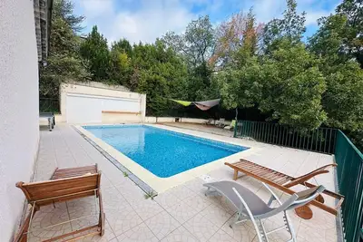 Image de La Prairie 15p, piscine, ping-pong, vue et jardin