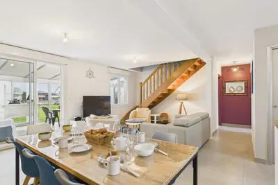 Image de Maison avec jardin pour 8 à Planguenoual