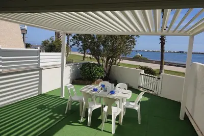 Image de Villa T4 Gruissan avec Vue Mer, Climatisée, 80m2, Plage à 50m, 6 Pers.