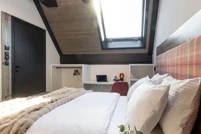 Image de chalet including private jacuzzi on top of the mountain