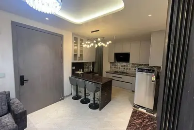 Premium 2bhk -Ac-55” Tv-Fridge-Mixer-Micro-Kitchen