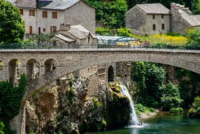 Image de Belle maison à La Malène avec Wi-Fi