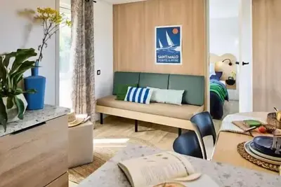 Image de Mobil-home Seychelles 3 chambres / climatisation, lave-vaisselle, 2 sdb 6 personnes