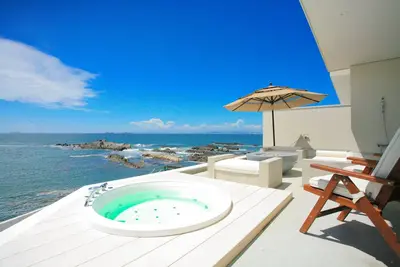 Image de Oceanfront Owners Suite | Luxury Villa with Mt. Fuji Views, Sauna & Fireplace