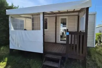 Image de Mobil-home Aqua 3 pièces 4 personnes Terrasse Semi-Couverte + Tv