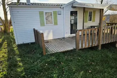 Image de Mobil-home Aqua 3 pièces 4 personnes Climatisé Terrasse Semi-Couverte + Tv