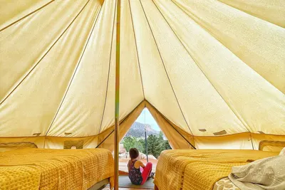 Image de Cozy tents with enchanting views near Zion National Park with Ac