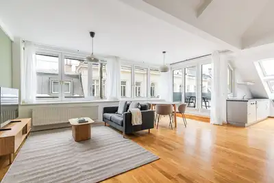 Blueground | Mariahilf, jacuzzi, nr MuseumsQuartier