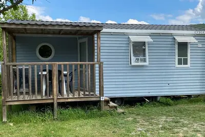 Image de Mobil home avec Terrasse - 4 personnes - Coffre-fort