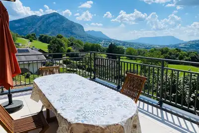 Image de Maison avec vue sur les Bauges