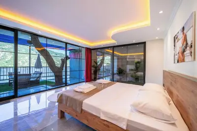 Image de Cozy 1-bedroom villa in charming İslamlar with Ac