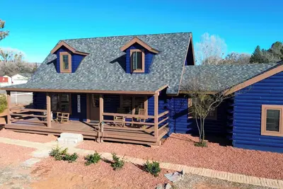 Image de Copper Sky Ranch Log Cabin 3br With Hot Tub Near Sedona