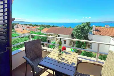 Image de Appartement de vacances avec une magnifique vue sur la mer