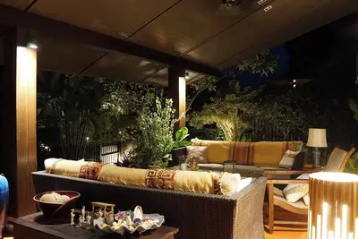 Image de Exceptional 3-bedroom, 3-bathroom villa, private access to the beach via gardens