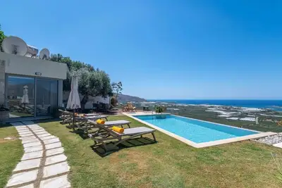 Image de Villa Maritini in Falasarna, sea view, pool, quiet
