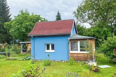 Image de Tiny house im gruenen Rangsdorf fuer 4 mit Kamin Ran