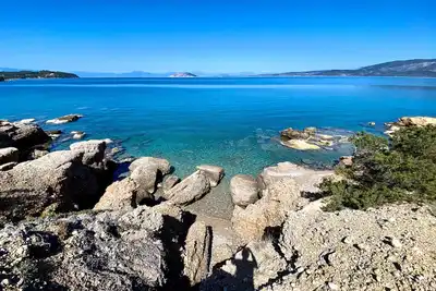 Villa Kilada on the Rocks. Seafront luxury villa