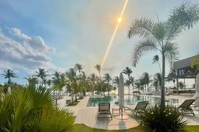 Image de Beachfront Cozy 2BedRm 2Bath Apt_PlayaNuevaRomana w/Pool, JacuziSpa, GolfCourt, Gym