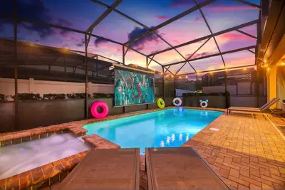 Image de Magical Sunset Villa - Classy Home & Movies by the Pool