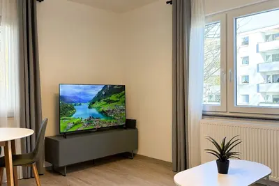 Image de Modern 2-room apartment | parking lot | quiet | near A1