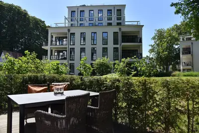 Image de Luxury apartment Seestern in Binz, close to the beach, own beach chair, outdoor pool