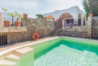 Image de Punta Moresca, seafront villa with private pool and views of Mount Etna.