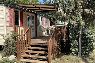 Image de Séjour détente dans bungalow climatisé – Camping calme & mer à deux pas