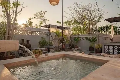 Casa Ek: House•Safe•Fast WiFi•Pool•Walkable  area