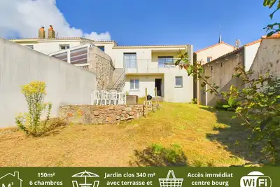 Image de Maison familiale 6 chambres à Brem Sur Mer avec jardin - Wifi