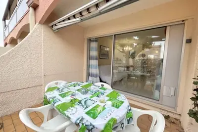 Image de Appartement T2 au Barcarès, accés plage, terrasse, parking, WiFi, pour 4 personnes