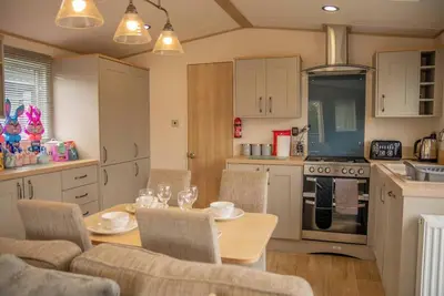 Image de Magnifique mini-lodge indulgent de 3 chambres