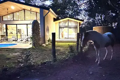 Image de « Villa Kaliah Luz » with Private pool, Horses and beach