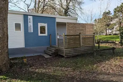 Image de Mobil-home Trio en bordure de rivière 6 personnes