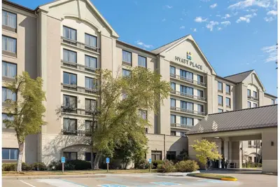 Image de Hyatt Place Hotel in fantastic Indianapolis near Airport\n1 king bed+sofa bed